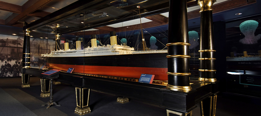 7. Titanic Museum Attraction at Thousand Hills Resort Hotel in Branson Missouri